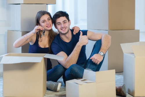 Removalists loading household furniture for a Croydon move