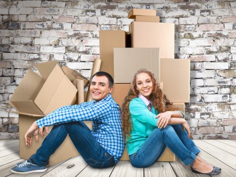 Removal team helping with a home move in Croydon