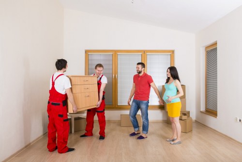 Commercial removals for a Croydon office relocation