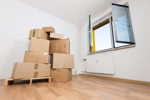 Office removals team planning a Croydon business relocation