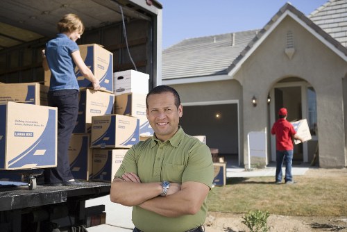 Man with van helping with a local move in Croydon