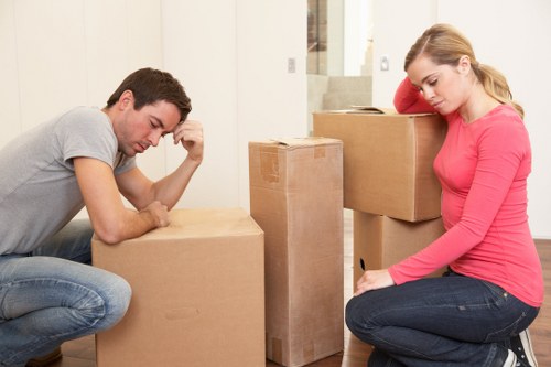 Local removals van for furniture transport in Croydon