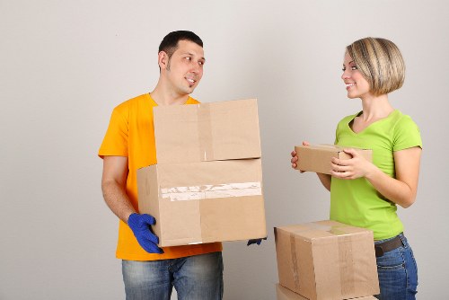 Office furniture pick-up service for a Croydon business