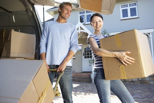 Furniture and boxes being transported by a Croydon man with van
